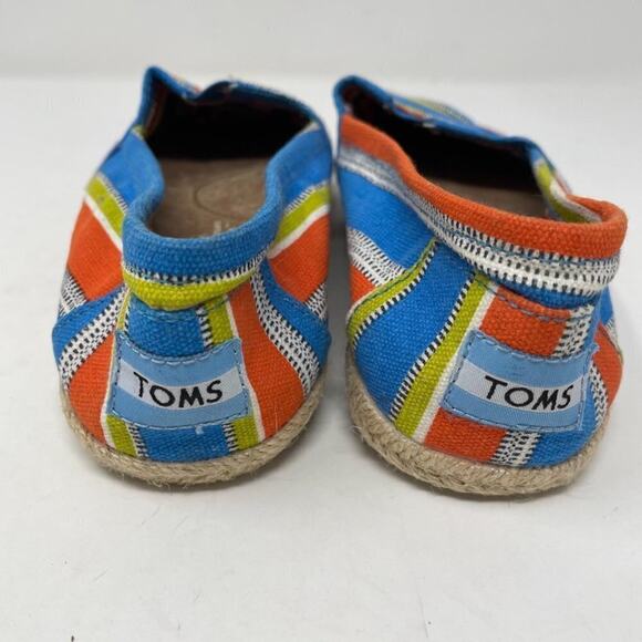 TOMS Multicolor Flats SZ 6 - Picture 8 of 9